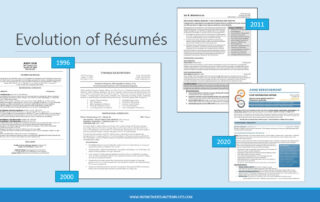 evolution of resumes from scannable to ATS friendly