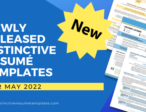 New Resume Template Releases: May 2022
