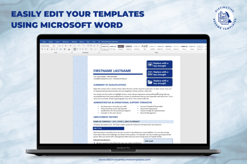 Interview-Winning Administrative Resume Template for Word