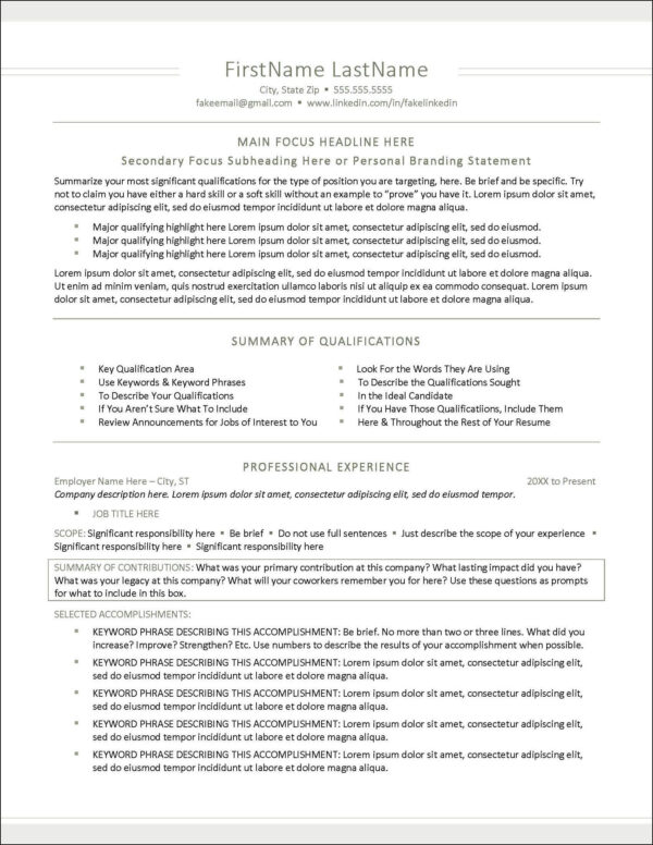 2023s Best Resume Templates Distinctive Resume Templates 7437