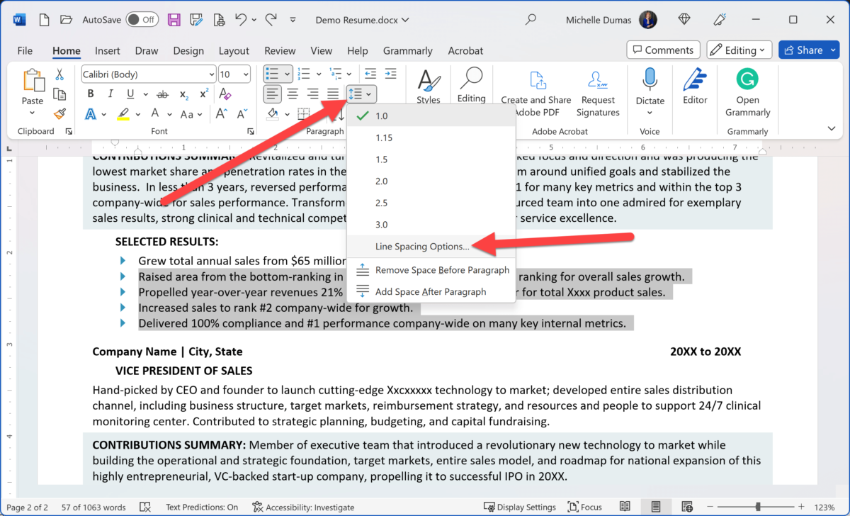 35 Microsoft Word Tips & Tricks To Make Creating a Resume Easy