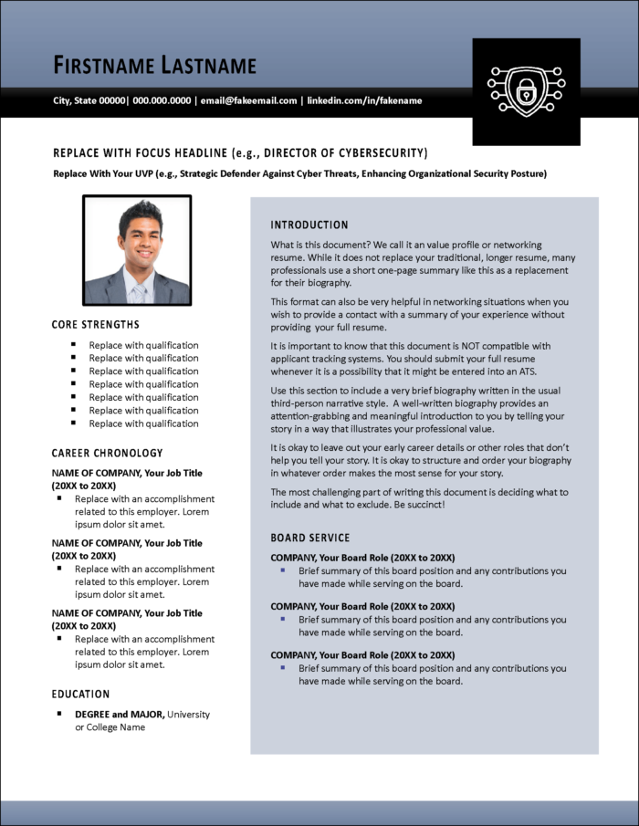 SecureForce Networking Resume