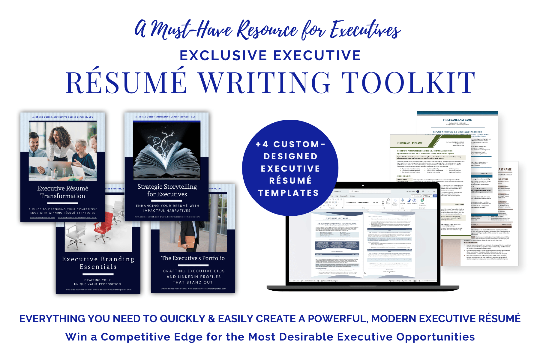 Executive Resume Writing Toolkit Banner