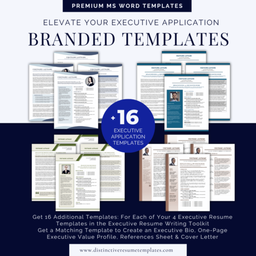 Executive Toolkit Coordinating Templates