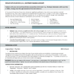 Fortune Investment Banking Resume Page 1