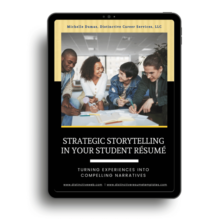 Strategic Storytelling in Your Student Resume