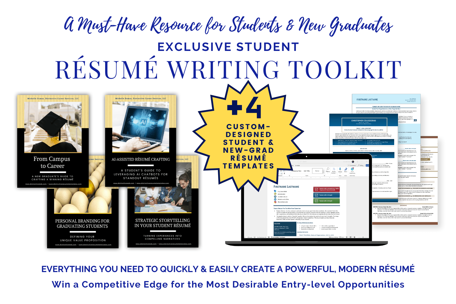 Student Resume Writing Toolkit for New Graduates