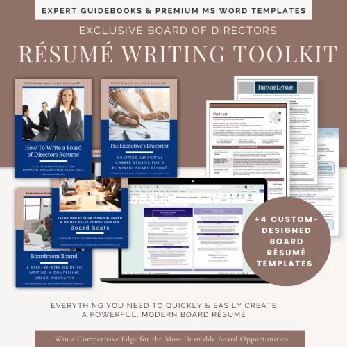 Square Board of Directors Resume Toolkit