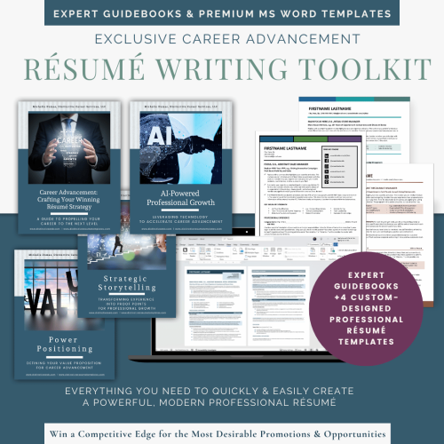 Career Advancement Resume Writing Toolkit Square